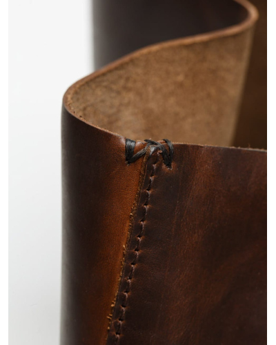 Wood Leather Bag | Portside