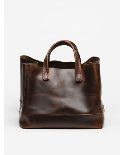 Wood Leather Bag | Portside